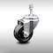 Service Caster 3 Inch SS Phenolic Wheel Swivel 3/8 Inch Threaded Stem Caster SCC-SSTS20S314-PHS-381615 - alternate 1